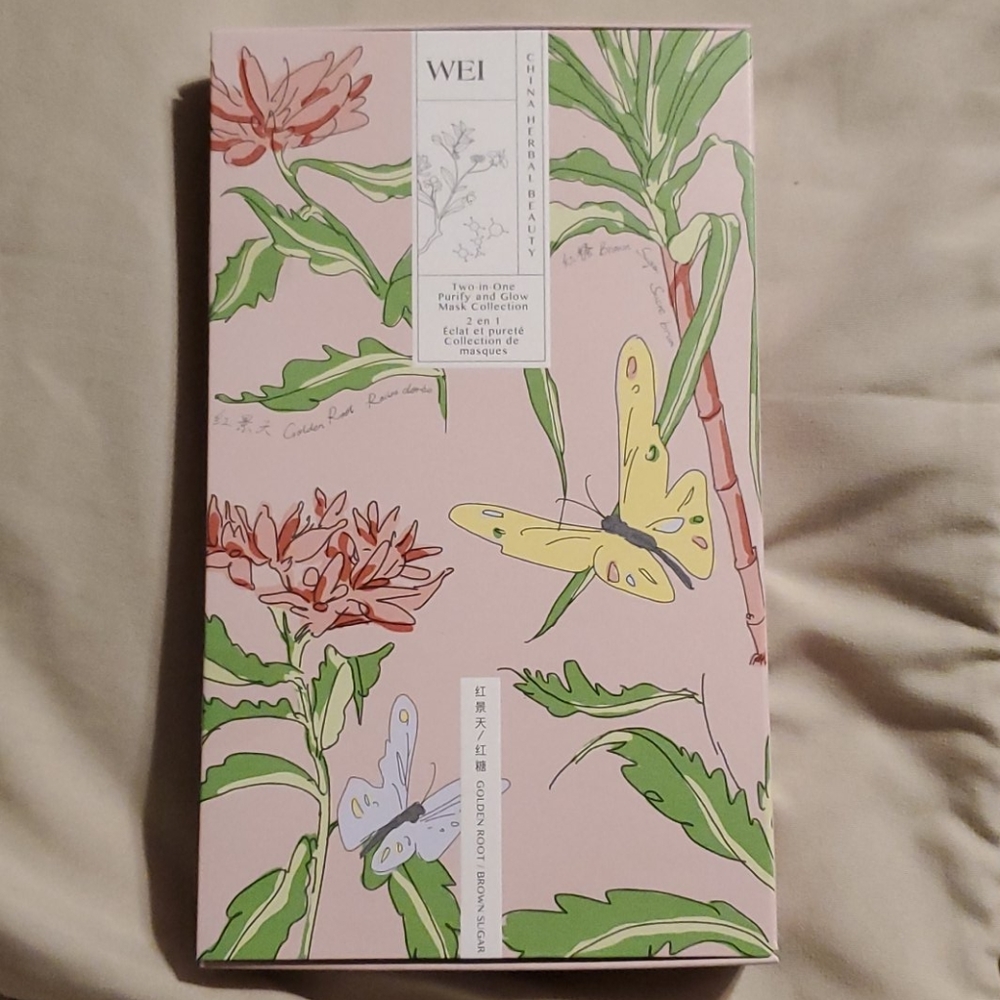 Wei Purify and Glow Mask collection